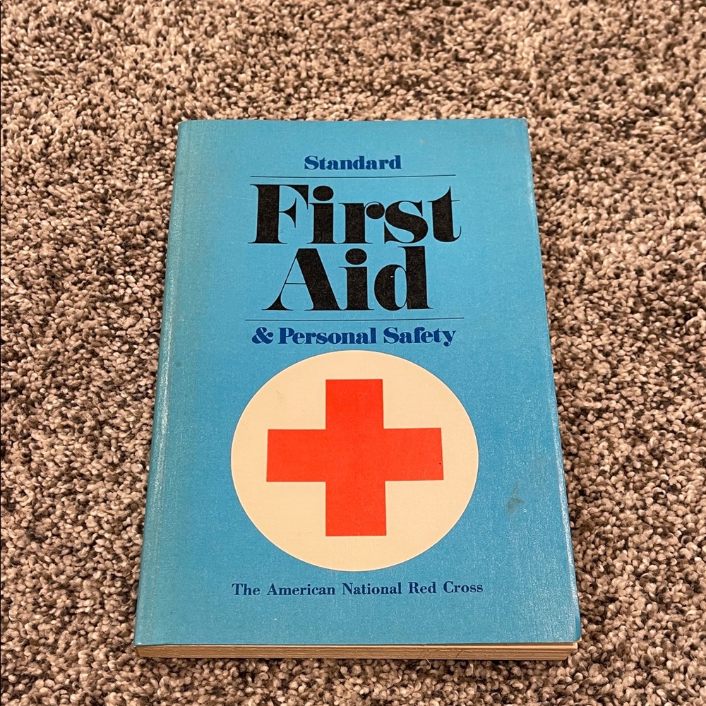 Vintage 1977 Standard First Aid & Personal Safety Book